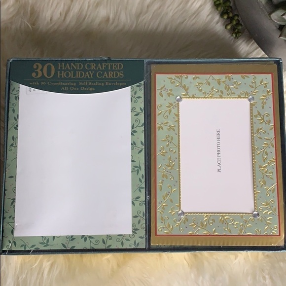 New in Box Hand Crafted Holiday Cards & Envelopes - Picture 7 of 7